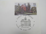 USPS Scott UX162 19c Waller Hall Willamette University First Day of Issue -- New