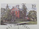 USPS Scott UX162 19c Waller Hall Willamette University First Day of Issue -- New