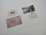 USPS Scott UX164 19c Columbia River Gorge First Day of Issue Postal Card -- New