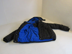 Calvin Klein Slalom Kids Winter Overall Pant And Coat Set Black/Blue Size S/M -- Used