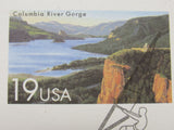 USPS Scott UX164 19c Columbia River Gorge First Day of Issue Postal Card -- New