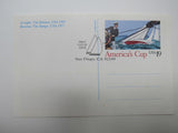 USPS Scott UX163 19c Americas Cup First Day of Issue Postal Card -- New