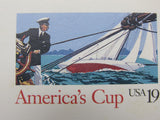 USPS Scott UX163 19c Americas Cup Mint Never Hinged/MNH Postal Card -- New