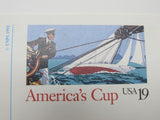 USPS Scott UX163 19c Americas Cup Mint Never Hinged/MNH Postal Card -- New