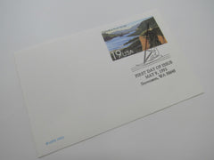 USPS Scott UX164 19c Columbia River Gorge First Day of Issue Postal Card -- New