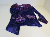 Charades Mac Daddy Suit Costume Purple/Pink Fabric Polyester Male Adult Size XL -- Used
