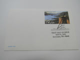 USPS Scott UX164 19c Columbia River Gorge First Day of Issue Postal Card -- New