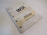 Wix Filters 2010 Application Catalog Passenger Cars and Trucks Automotive 99400 -- Used