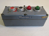 Square D Company Control Station Heavy Duty 600V GB 9.5in x 4in x 4in KY-4 -- Used