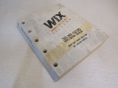 Wix Filters 2010 Application Catalog Heavy Duty Trucks Buses Automotive 99500 -- Used