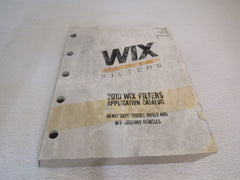 Wix Filters 2010 Application Catalog Heavy Duty Trucks Buses Automotive 99500 -- Used