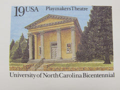 USPS Scott UX170 19c Playmakers Theater Mint Never Hinged/MNH Postal Card -- New