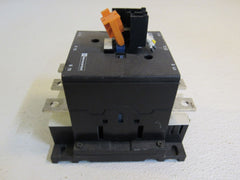 Telemecanique Contactor 3 Pole 240 VAC 160A 600VAC 8in x 7.5in x 7in LC1D11500 -- Used