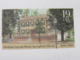 USPS Scott UX174 19c Home Of Abraham Lincoln Mint Never Hinged/MNH Postal Card -- New