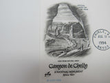 USPS Scott UX176 19c Canyon De Chelly First Day of Issue Postal Card -- New