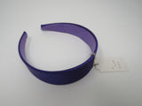 A New Day Headband Satin Purple Fabric Female One Size -- New