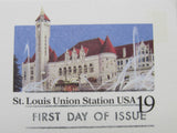 USPS Scott UX177 19c St Louis Union Station First Day of Issue Postal Card -- New