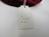 A New Day Headband Satin Burgundy Fabric Female One Size -- New