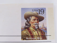 USPS Scott UX179 19c Buffalo Bill First Day of Issue Postal Card -- New