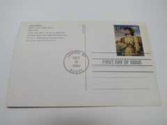 USPS Scott UX181 19c Annie Oakley First Day of Issue Postal Card -- New