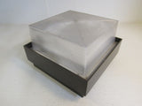 Hubbell HID Square Canopy Light Fixture 70W 13in x 13in x 12in DCP-SD70S8 Metal -- Used