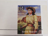 USPS Scott UX181 19c Annie Oakley First Day of Issue Postal Card -- New