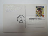 USPS Scott UX182 19c Native American Culture First Day of Issue Postal Card -- New