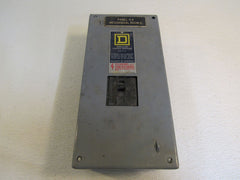 Square D Company Circuit Breaker Enclosure Series A5 100 AMPS QO-3100 Metal -- Used