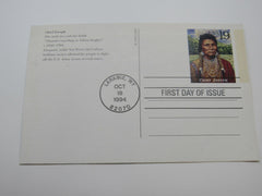 USPS Scott UX183 19c Chief Joseph First Day of Issue Postal Card -- New