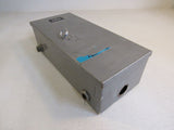 Triangle Metal Enclosed Electrical Box With ASCO Coil E-28226 Metal -- Used