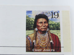 USPS Scott UX183 19c Chief Joseph First Day of Issue Postal Card -- New