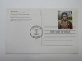 USPS Scott UX183 19c Chief Joseph First Day of Issue Postal Card -- New