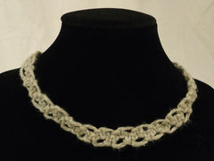 Handmade Macrame Necklace 16in