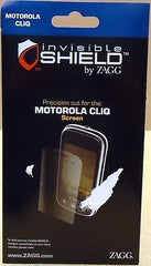 Zagg Invisible Shield Motorola CLIQ Screen Protector