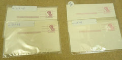 USPS Scott U439 U541 U542 U607 U609 UX48 UX88 UC5 Envelopes Postal Cards Qty 18 -- New