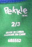 Pekkle Boys 4-Piece Pajama Set Size 2T-3T Toddler Skateboarding Multicolor -- Used