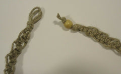 Handmade Macrame Necklace 16in