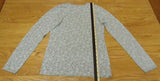 French Dressing Long Sleeve Night Shirt Women Size S Cotton Polyester -- Used