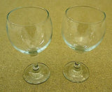 Pair of Wine Glasses (3 in. D. x 6-1/2 in. H.)