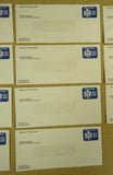 USPS Scott UO75 22c Window Envelope Official Business Lot of 11 Blue -- New