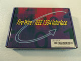 Unbranded/Generic 3 Port Firewire IEEE 1394 PCI Card FW110 -- New