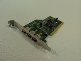 Unbranded/Generic 3 Port Firewire IEEE 1394 PCI Card FW110 -- New