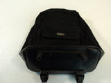 Lucas Monarch Laptop Backpack With Wheels and Handle Black Three Pouches Nylon -- Used