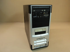 Custom Made Desktop Computer AMD Chipset Hard Drive 160 GB 4GB RAM DVD R-RW -- Used