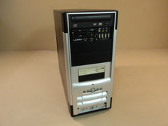 Custom Made Desktop Computer AMD Chipset Hard Drive 160 GB 4GB RAM DVD R-RW -- Used